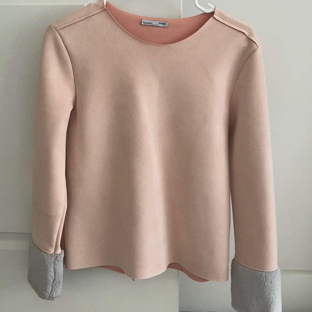Chic Suede Sweater